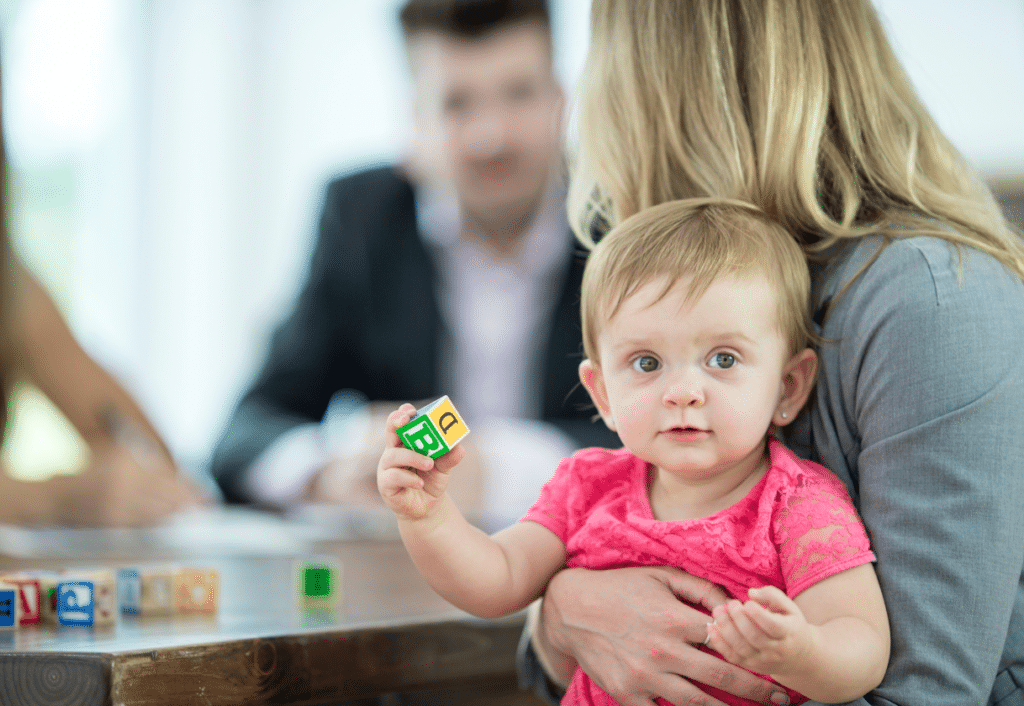 How to handle Seperation Anxiety at Childcare? - Cheeky Clouds